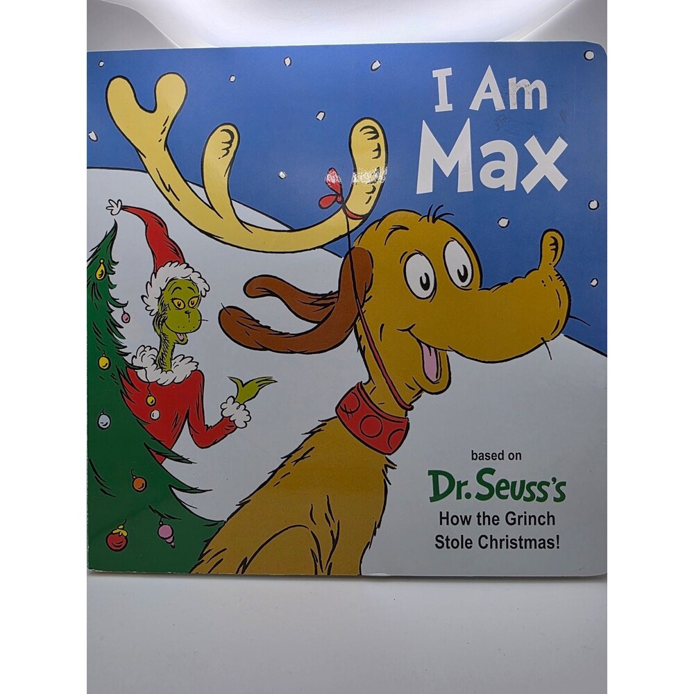 Dr. Seuss I Am Max Board Book Astrid Holm Illustrated Jan Gerardi Random House